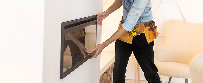 Metal Fireplace Installation in Payson, Arizona