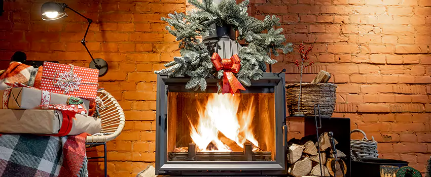 Travis Industries Linear Gas Fireplace Installation in Payson, Arizona