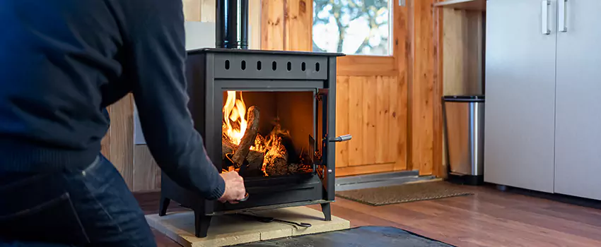 Open Hearth Wood Fireplace Installation in Payson, AZ