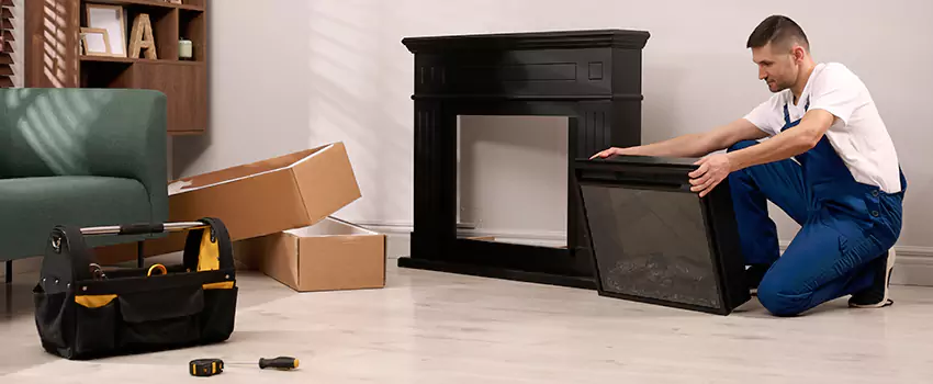 Old Rusted Metal Fireplace Repair And Replacement in Payson, AZ